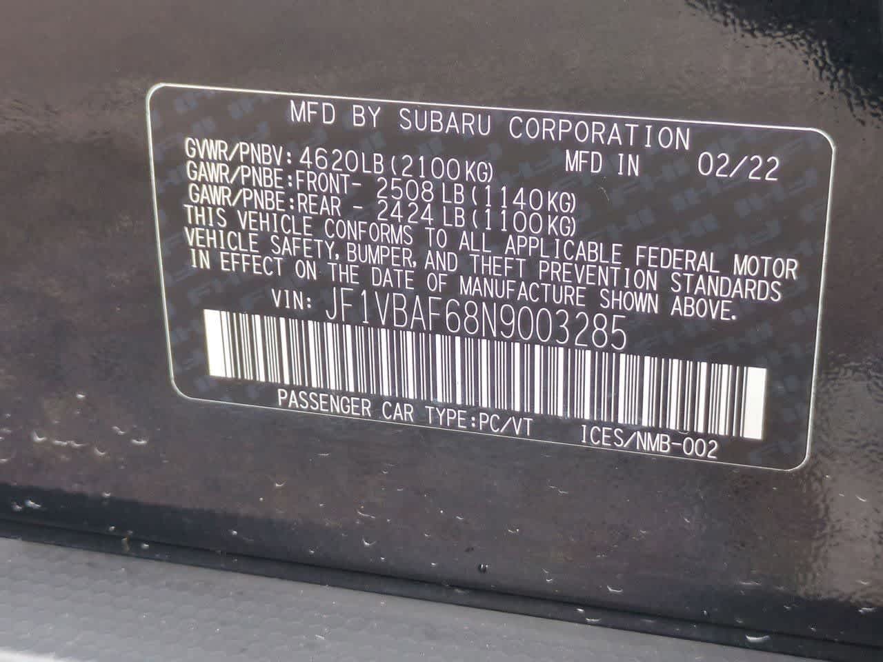 Thumbnail: 2022 Subaru WRX - 33