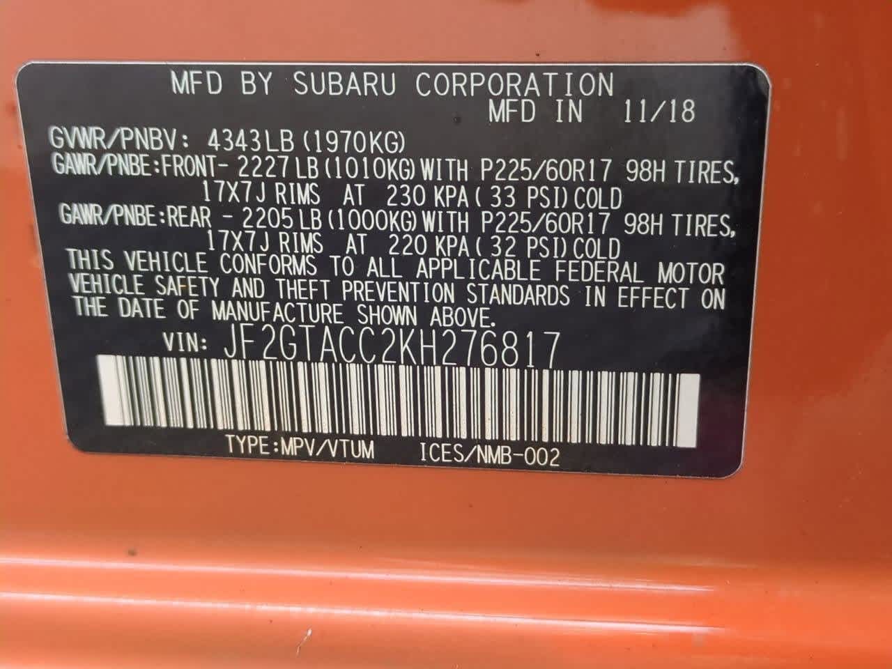 Thumbnail: 2019 Subaru Crosstrek - 33