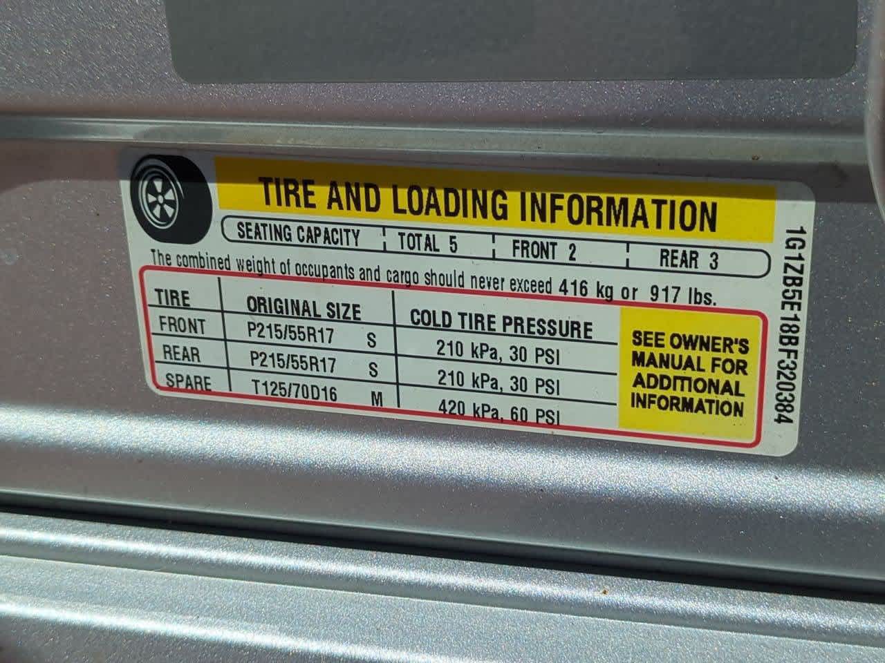2011 Chevrolet Malibu 1LS - Photo 34