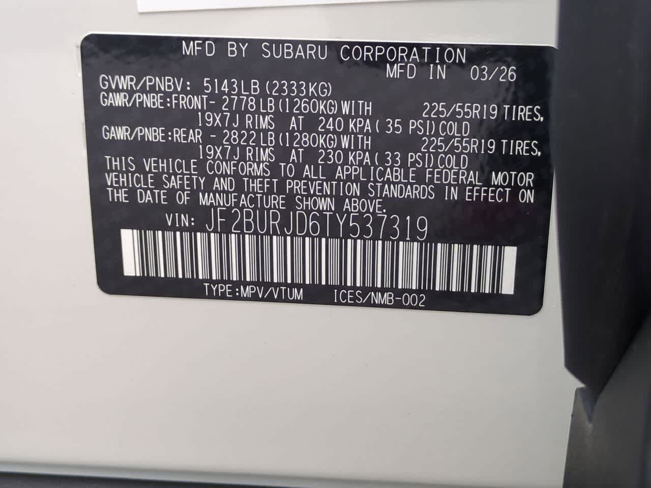 Thumbnail: 2026 Subaru Outback - 36