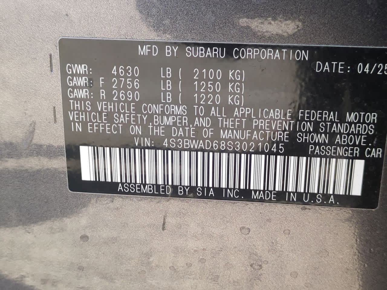 Thumbnail: 2025 Subaru Legacy - 33