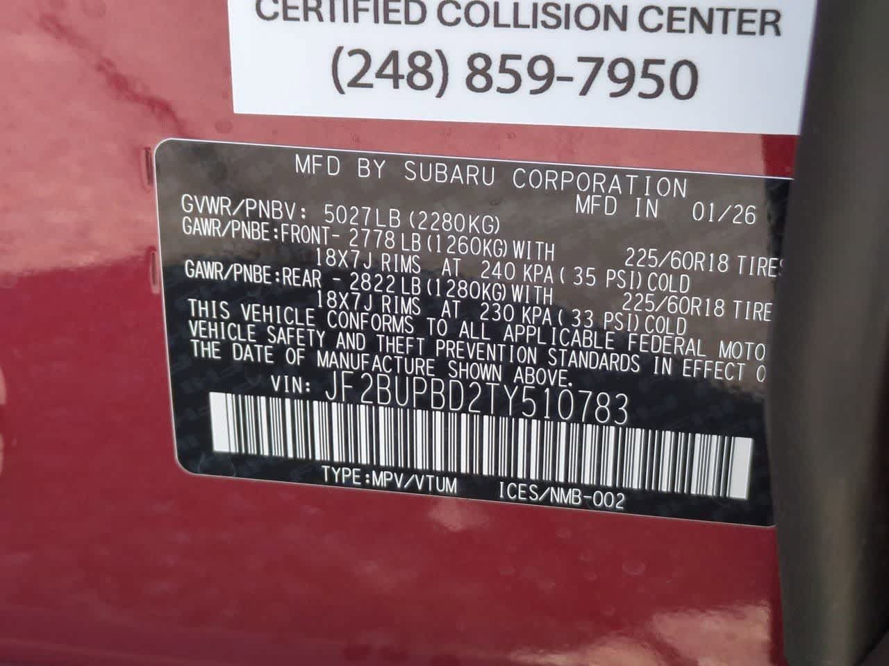 Thumbnail: 2026 Subaru Outback - 35