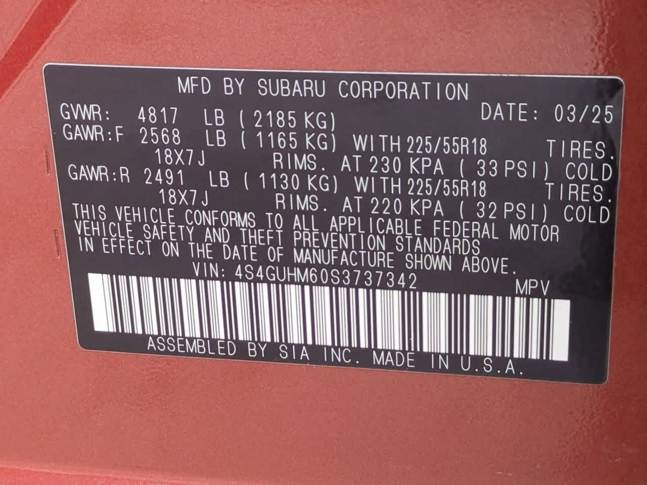 Thumbnail: 2025 Subaru Crosstrek - 36