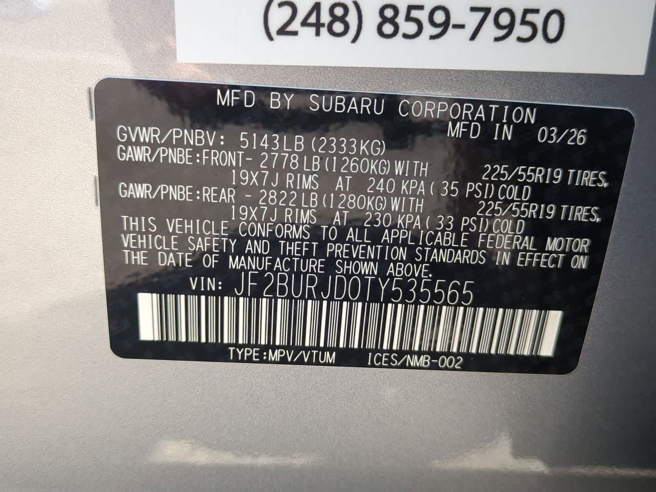 Thumbnail: 2026 Subaru Outback - 36