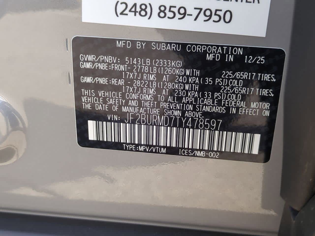 Thumbnail: 2026 Subaru Outback - 36