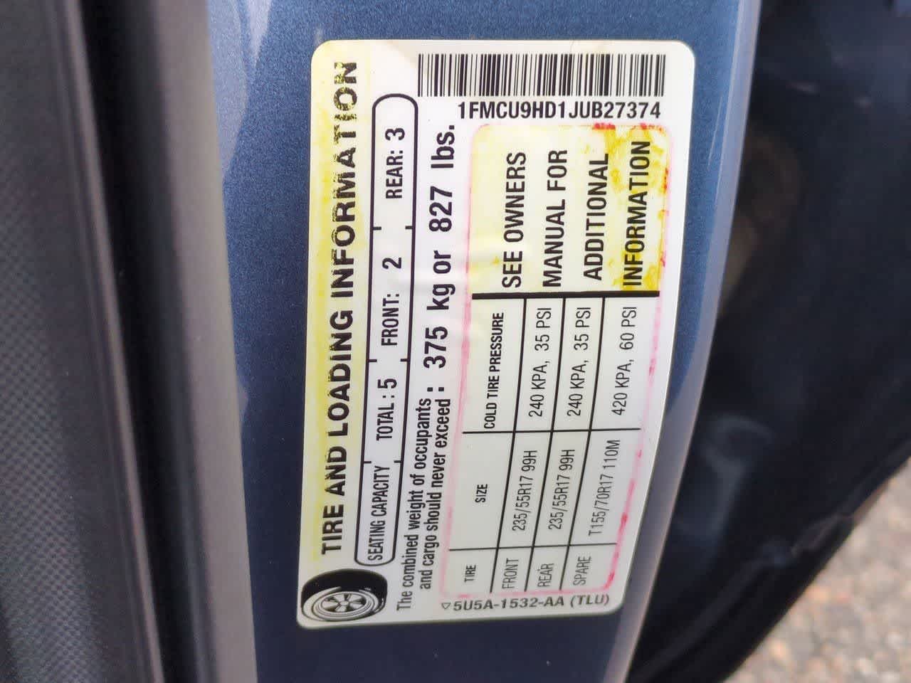 Thumbnail: 2018 Ford Escape - 35