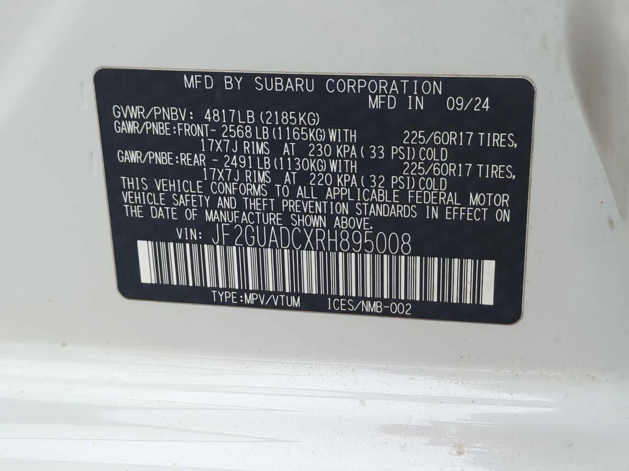 Thumbnail: 2024 Subaru Crosstrek - 33