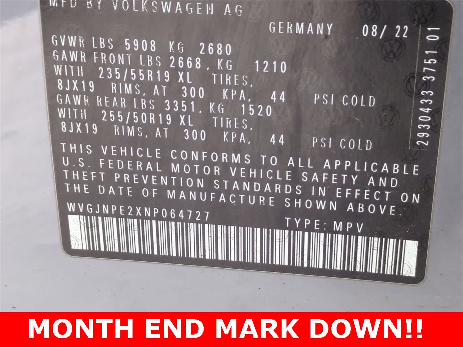 Thumbnail: 2022 Volkswagen ID.4 - 34