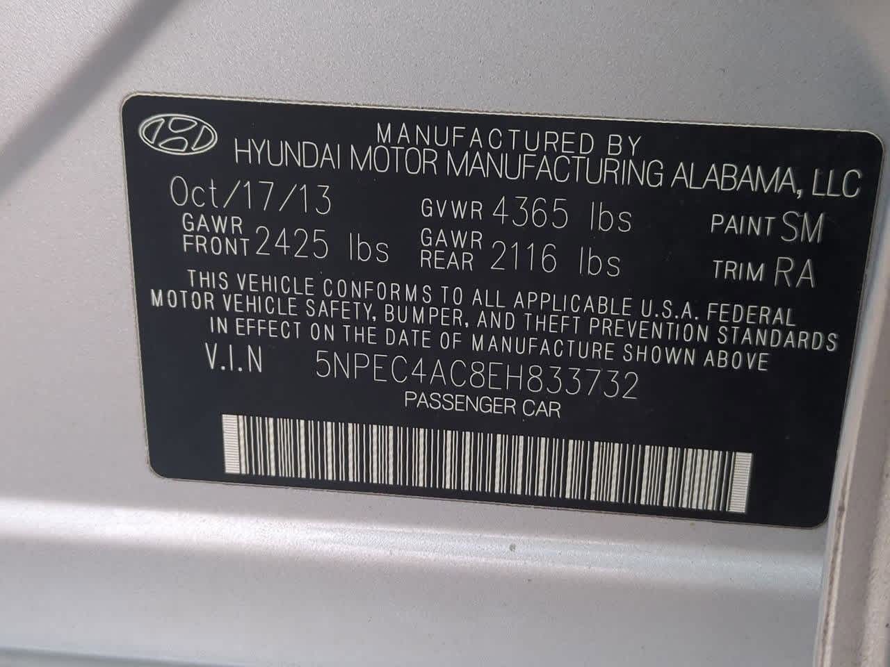 Thumbnail: 2014 Hyundai Sonata - 36