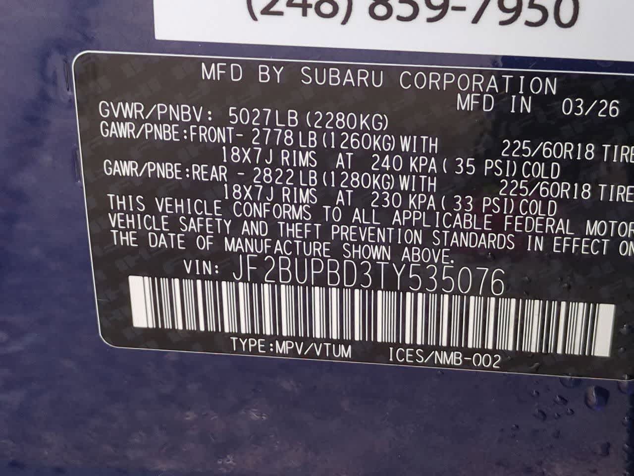 Thumbnail: 2026 Subaru Outback - 35