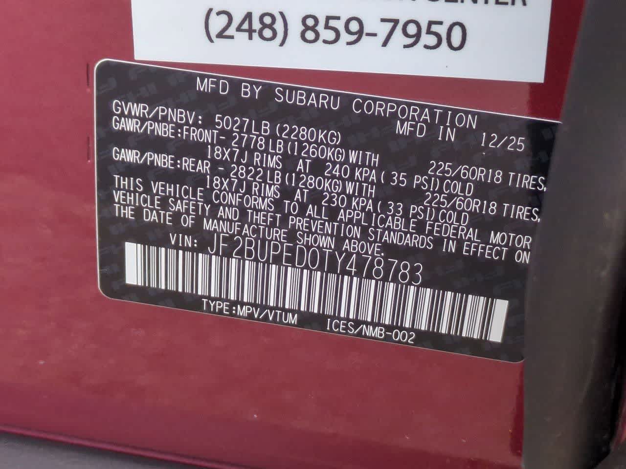 Thumbnail: 2026 Subaru Outback - 36