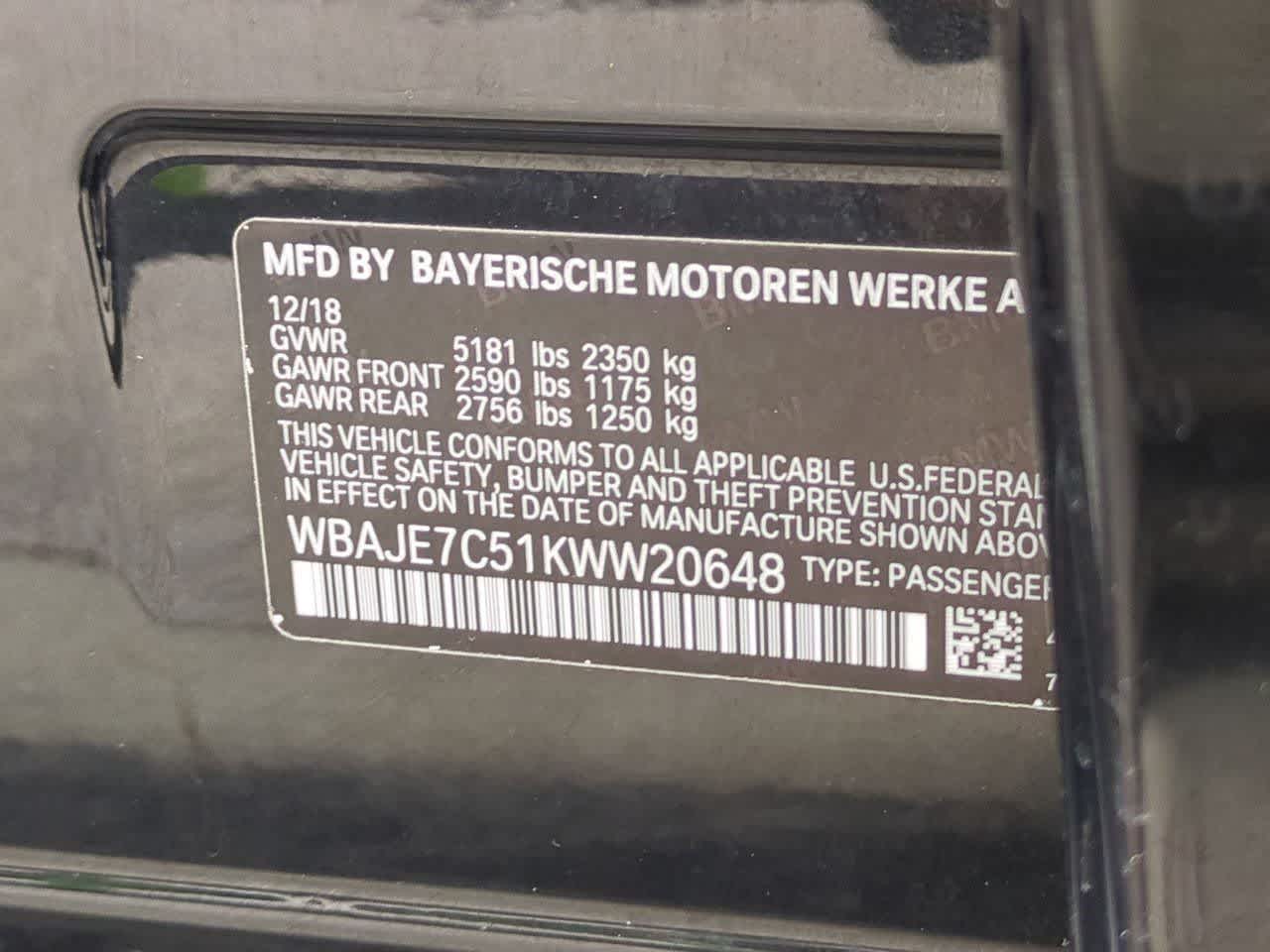 Thumbnail: 2019 BMW 5 Series - 36