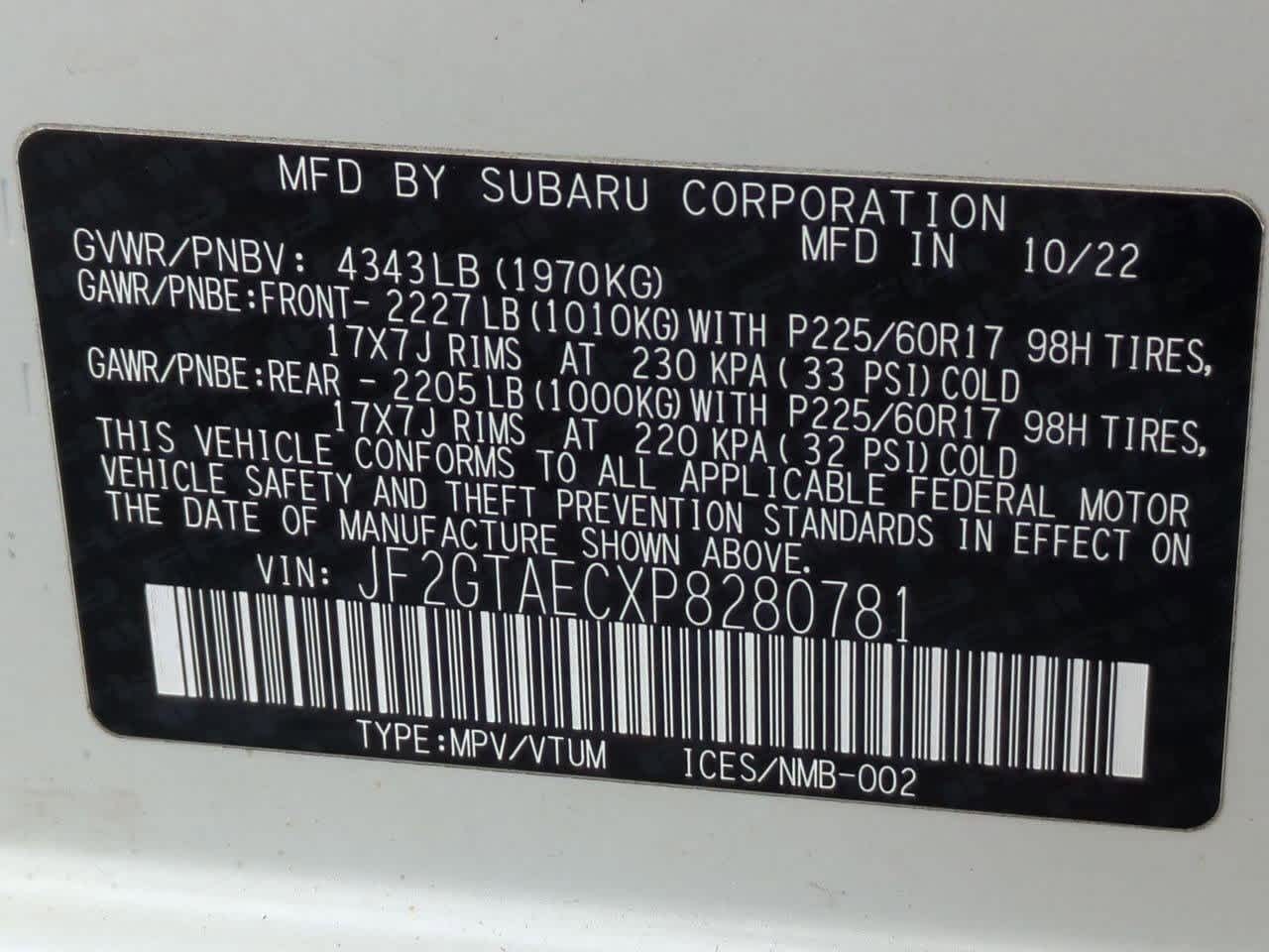 Thumbnail: 2023 Subaru Crosstrek - 35