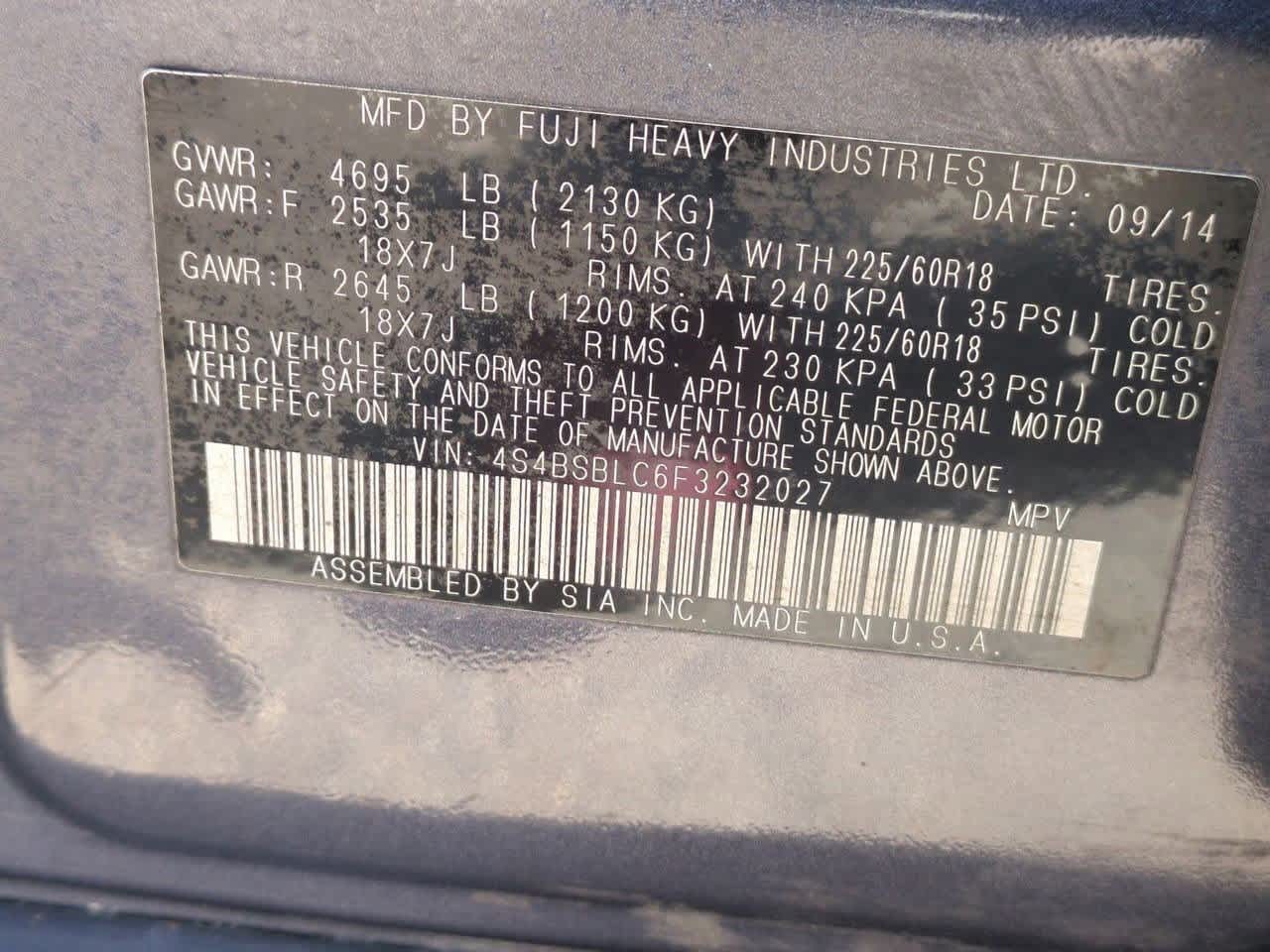 Thumbnail: 2015 Subaru Outback - 37