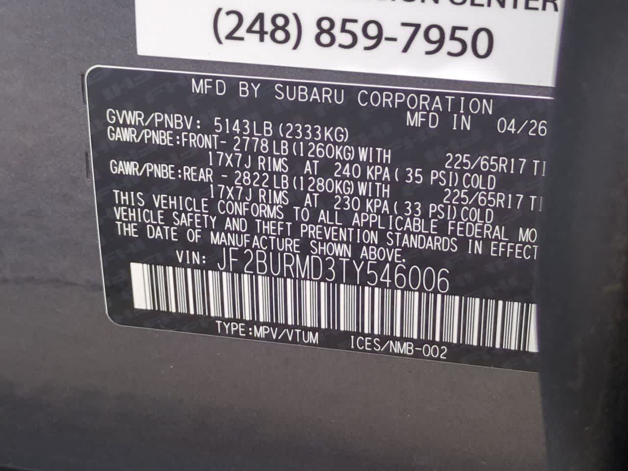 Thumbnail: 2026 Subaru Outback - 36