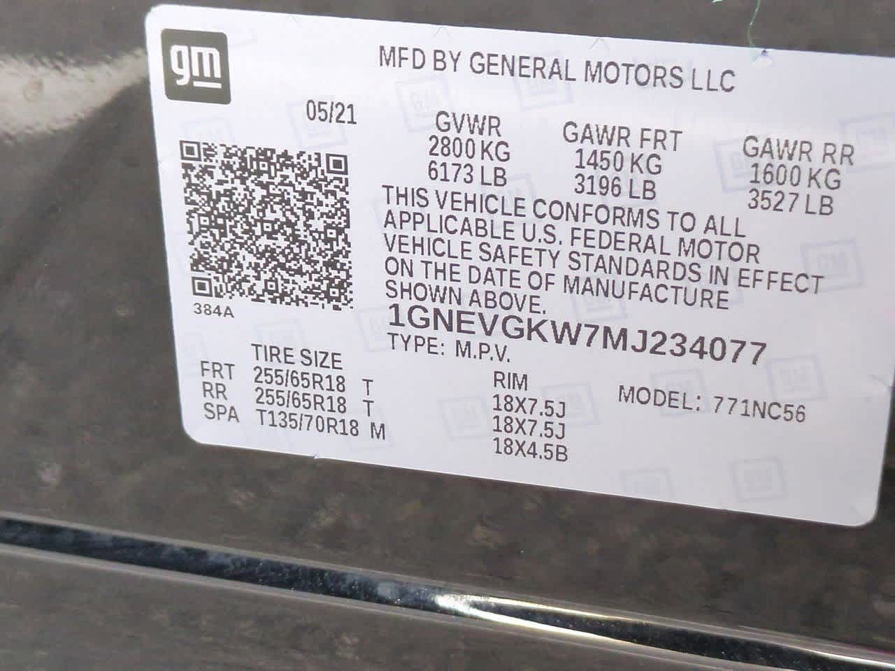 Thumbnail: 2021 Chevrolet Traverse - 35