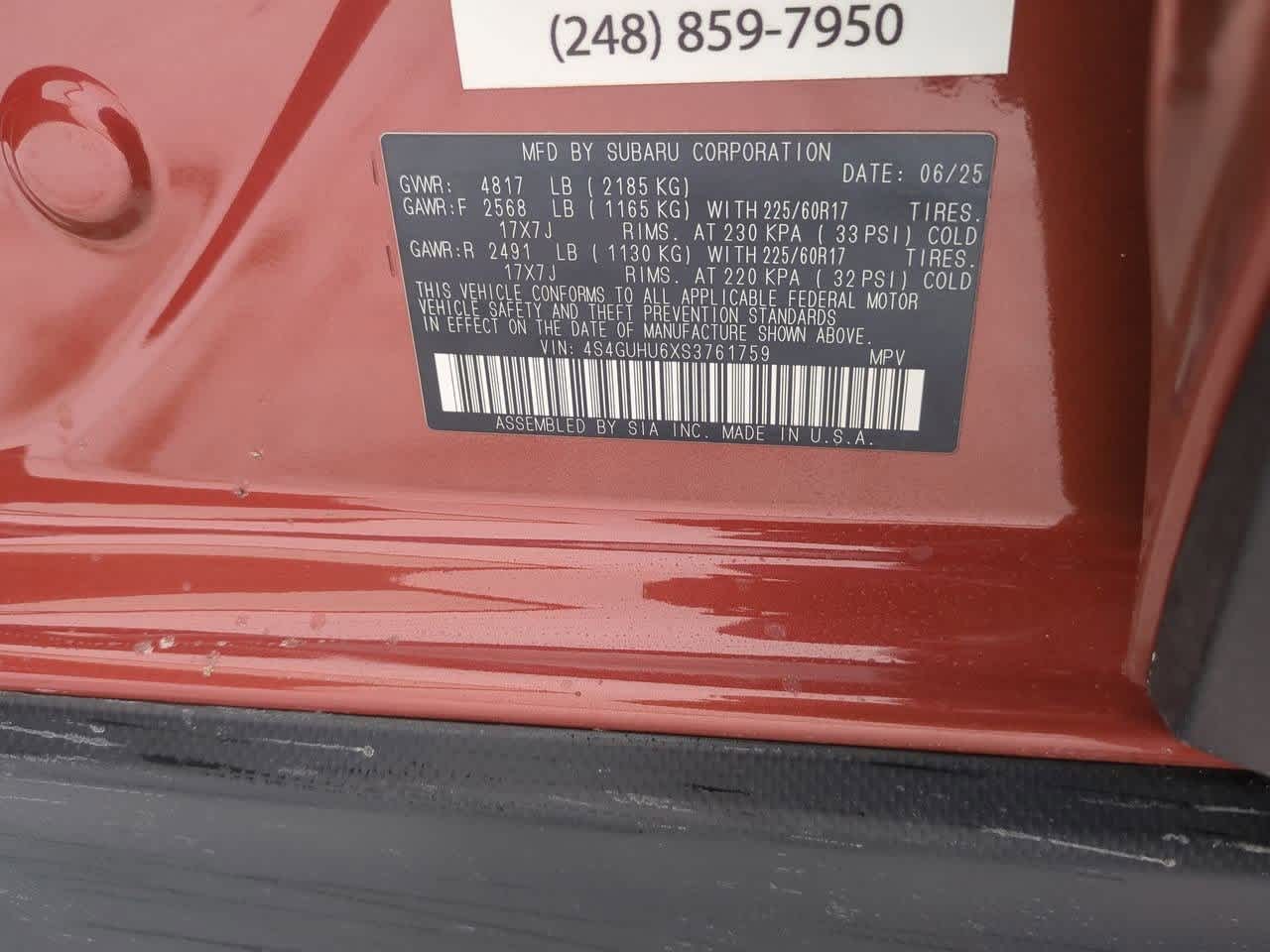 Thumbnail: 2025 Subaru Crosstrek - 36