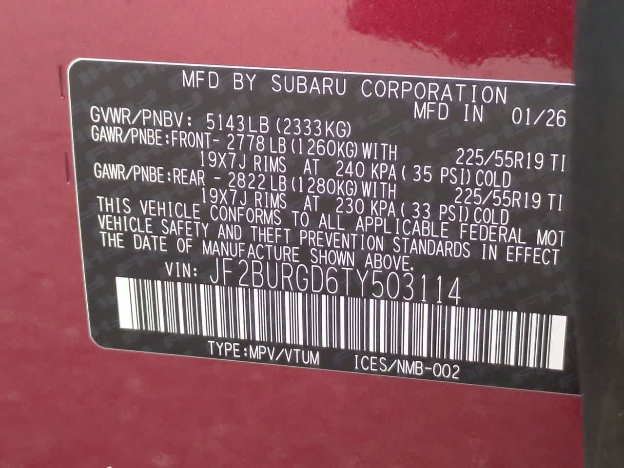 Thumbnail: 2026 Subaru Outback - 36