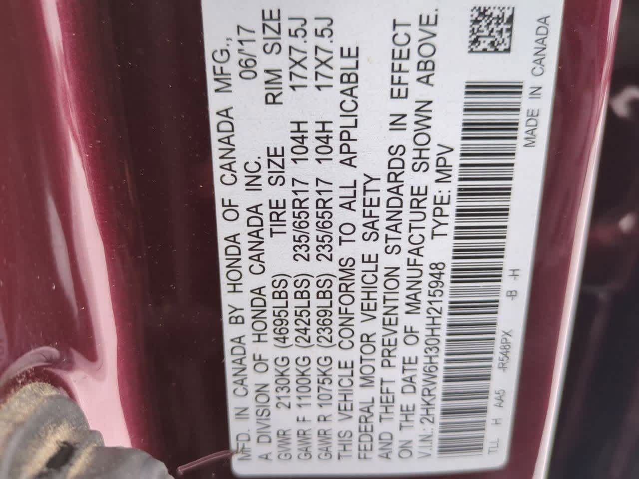 Thumbnail: 2017 Honda CR-V - 33