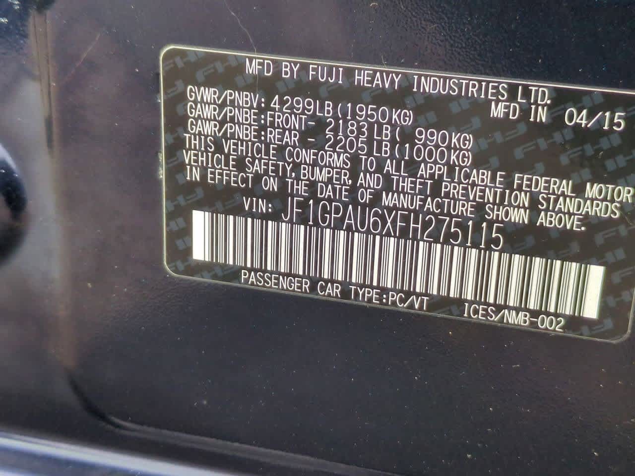 Thumbnail: 2015 Subaru Impreza - 35