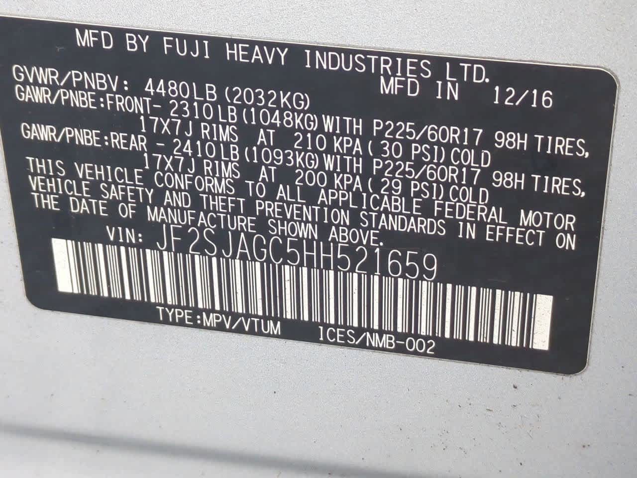 Thumbnail: 2017 Subaru Forester - 35