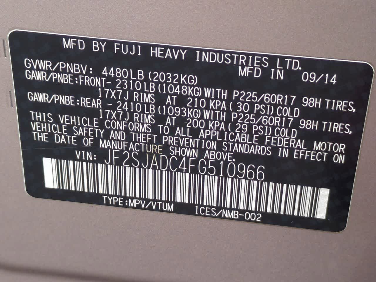 Thumbnail: 2015 Subaru Forester - 35