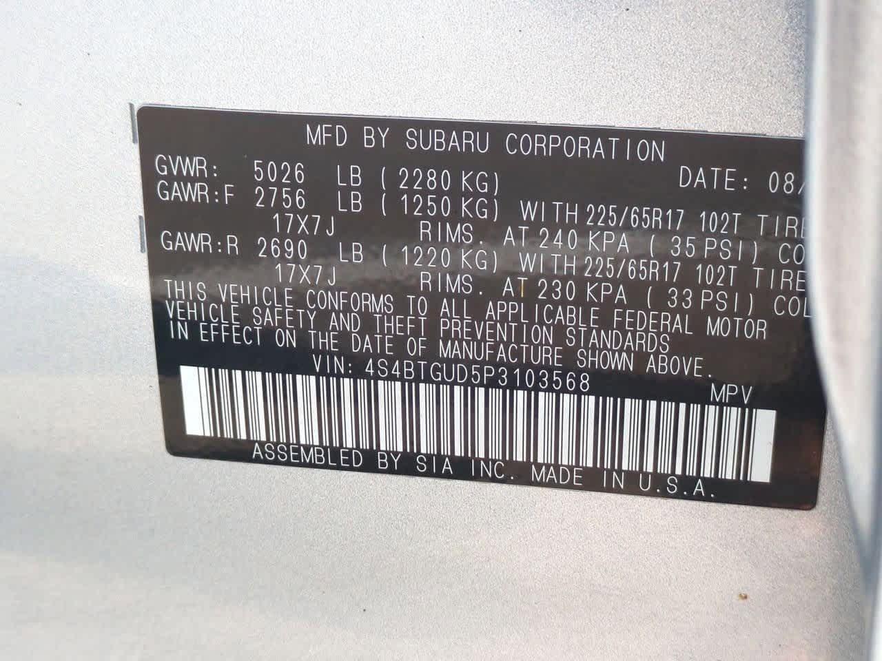 Thumbnail: 2023 Subaru Outback - 37