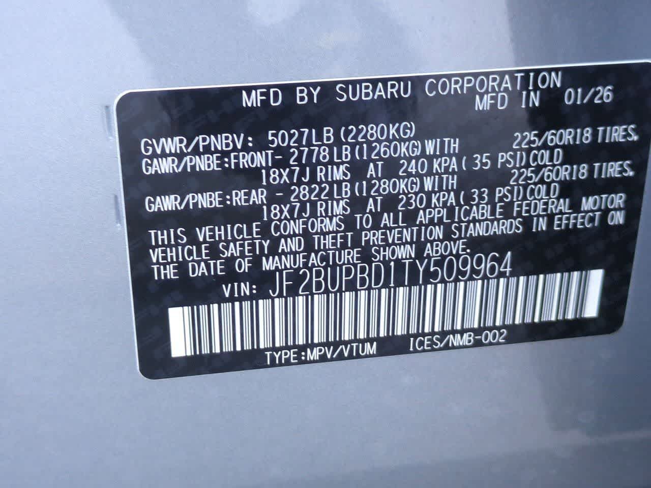 Thumbnail: 2026 Subaru Outback - 35