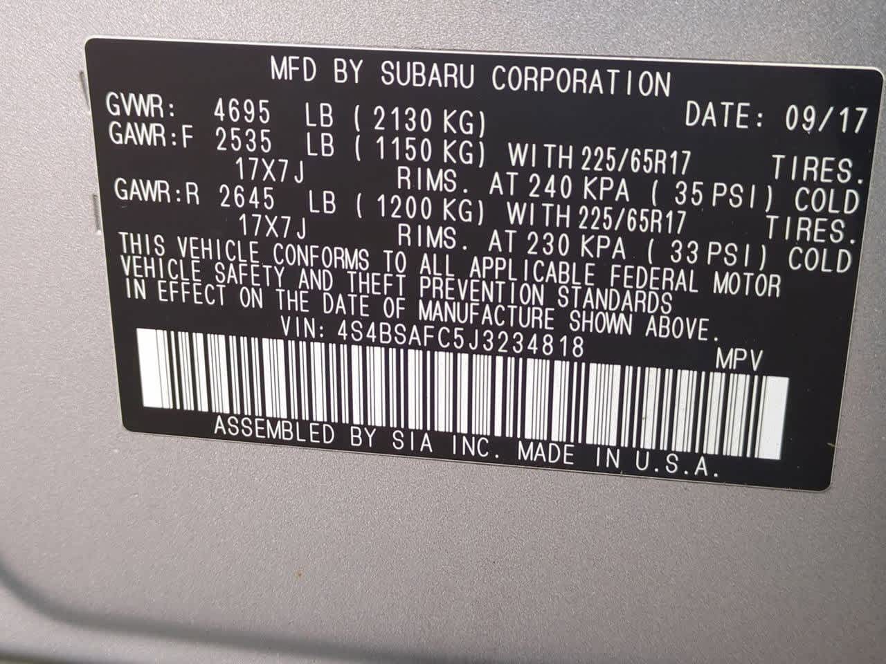 Thumbnail: 2018 Subaru Outback - 33