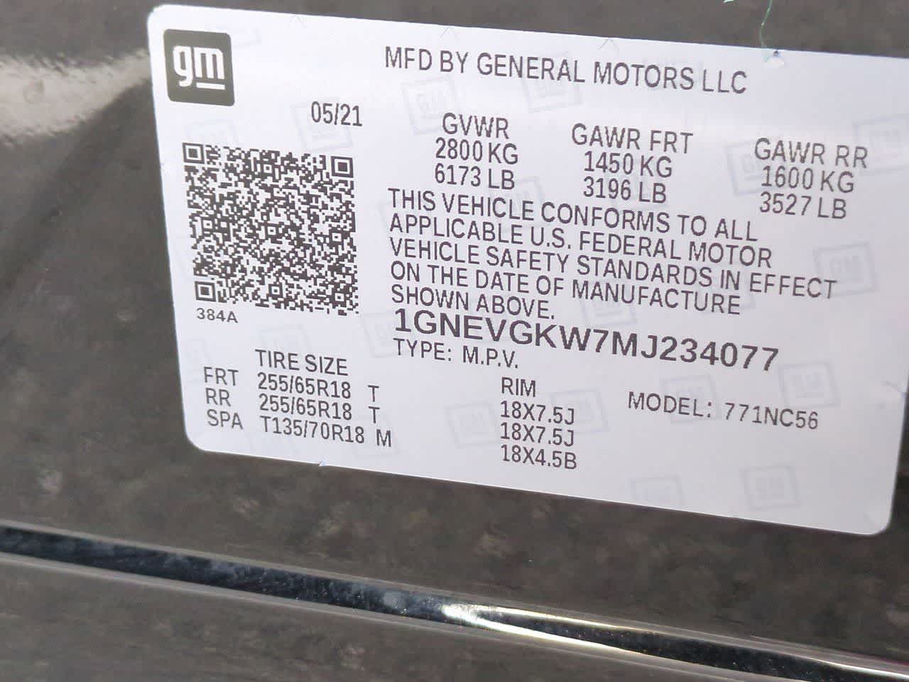 Thumbnail: 2021 Chevrolet Traverse - 35