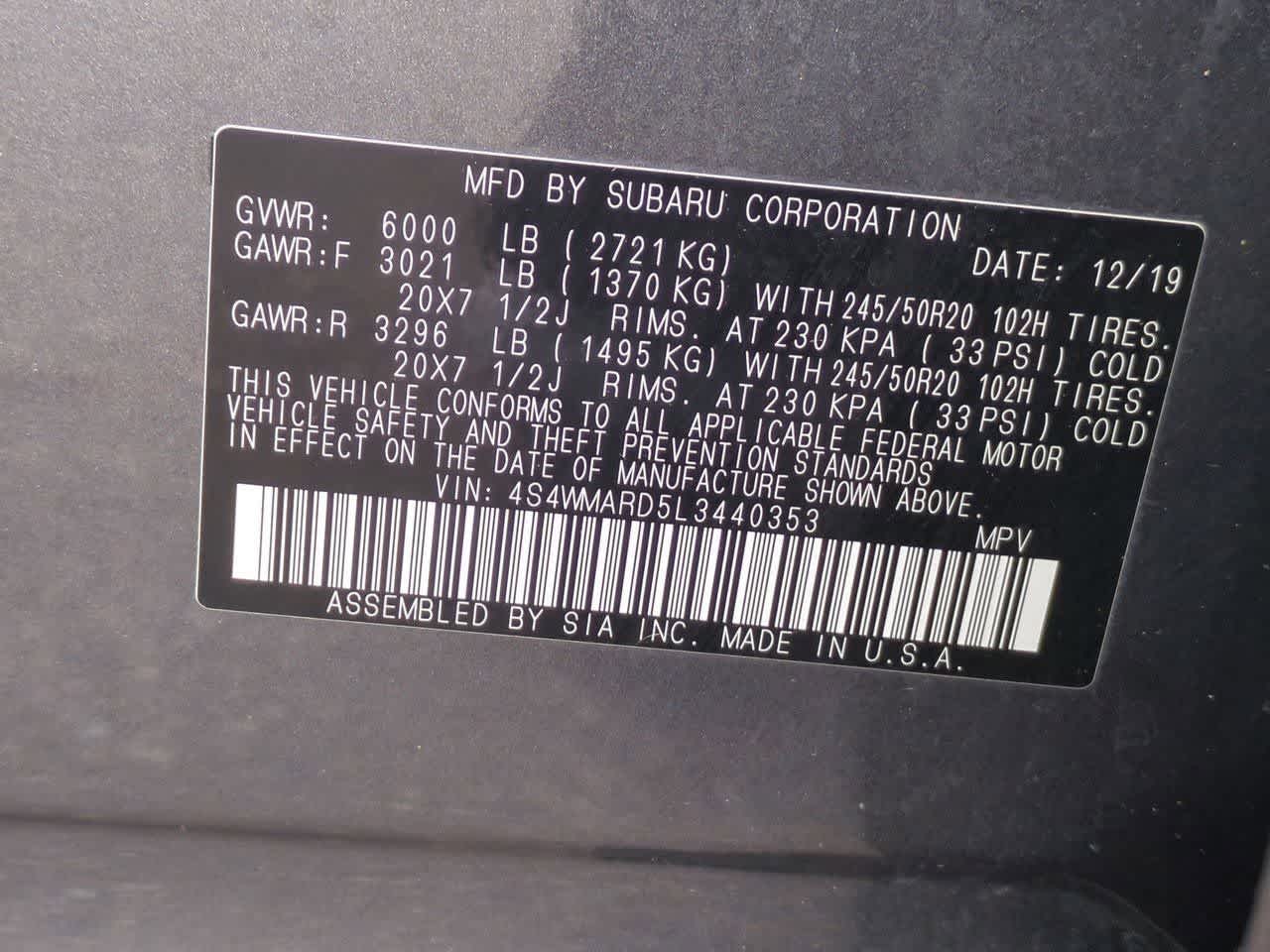 Thumbnail: 2020 Subaru Ascent - 40