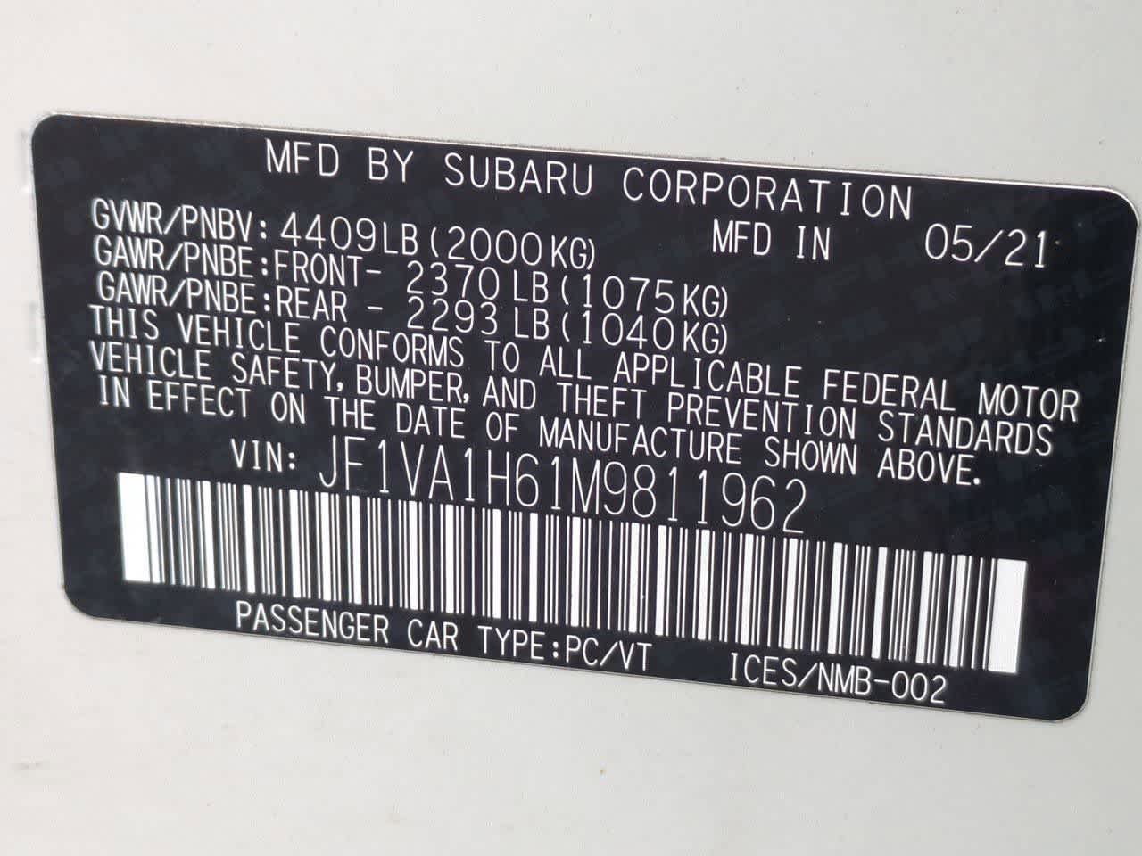 Thumbnail: 2021 Subaru WRX - 35
