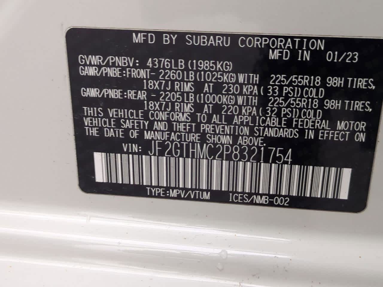 Thumbnail: 2023 Subaru Crosstrek - 35