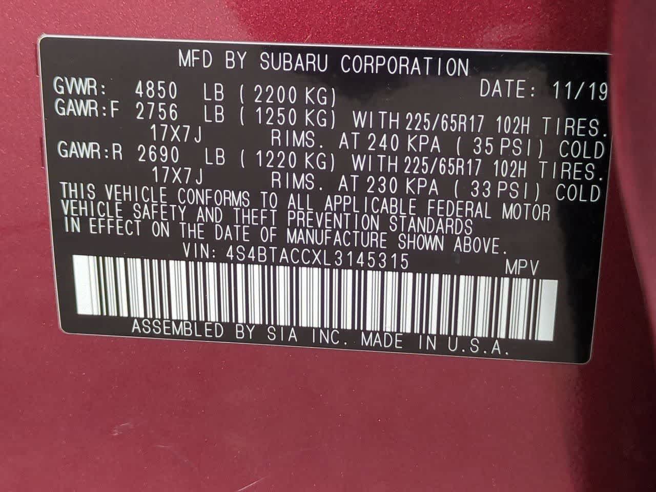 Thumbnail: 2020 Subaru Outback - 33