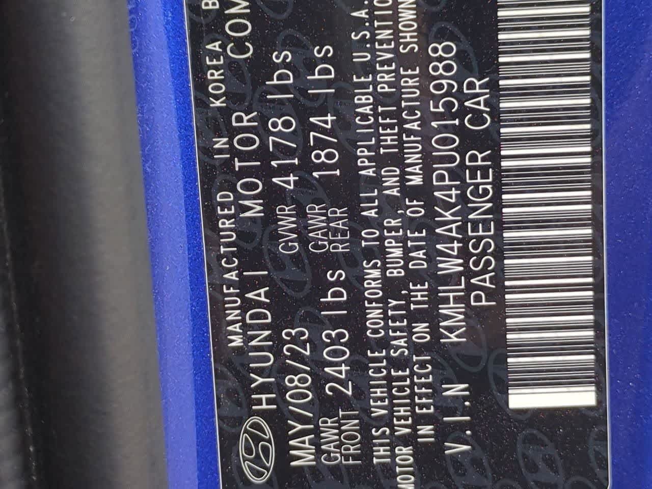 Thumbnail: 2023 Hyundai Elantra - 36