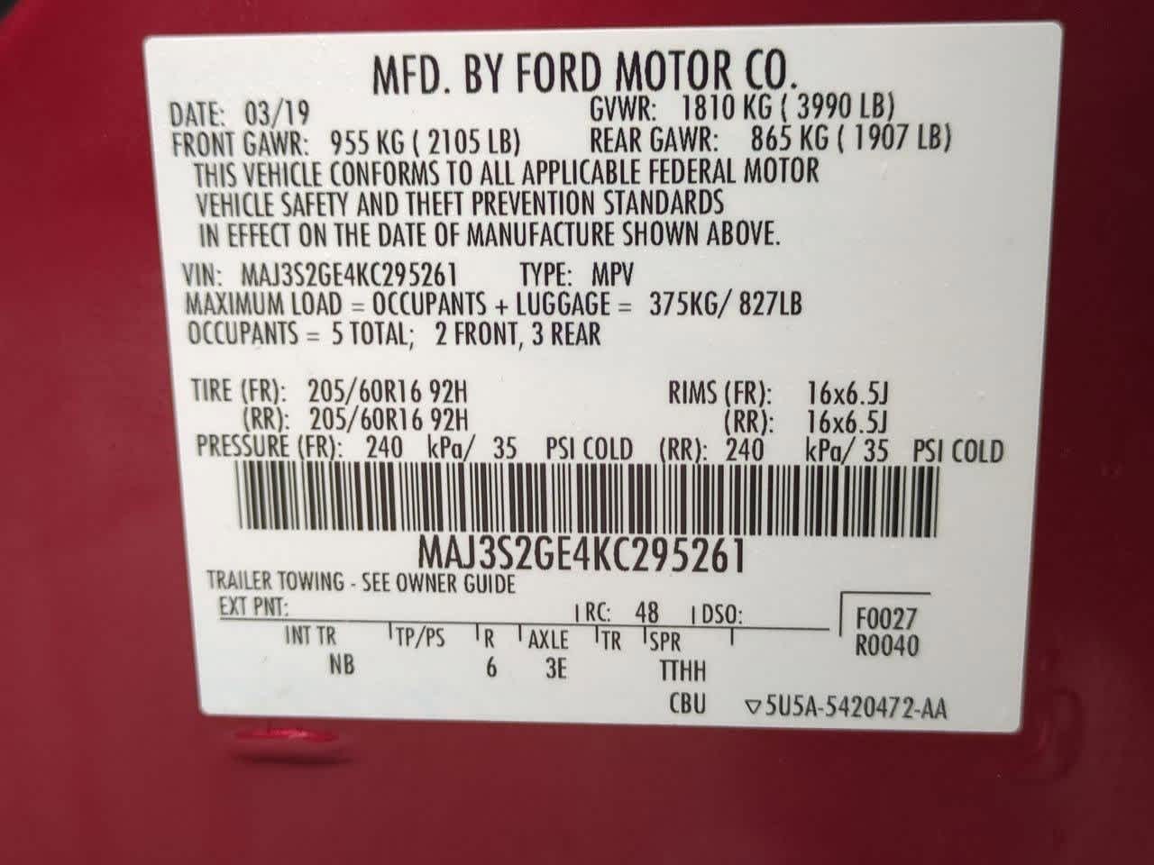 Thumbnail: 2019 Ford EcoSport - 36