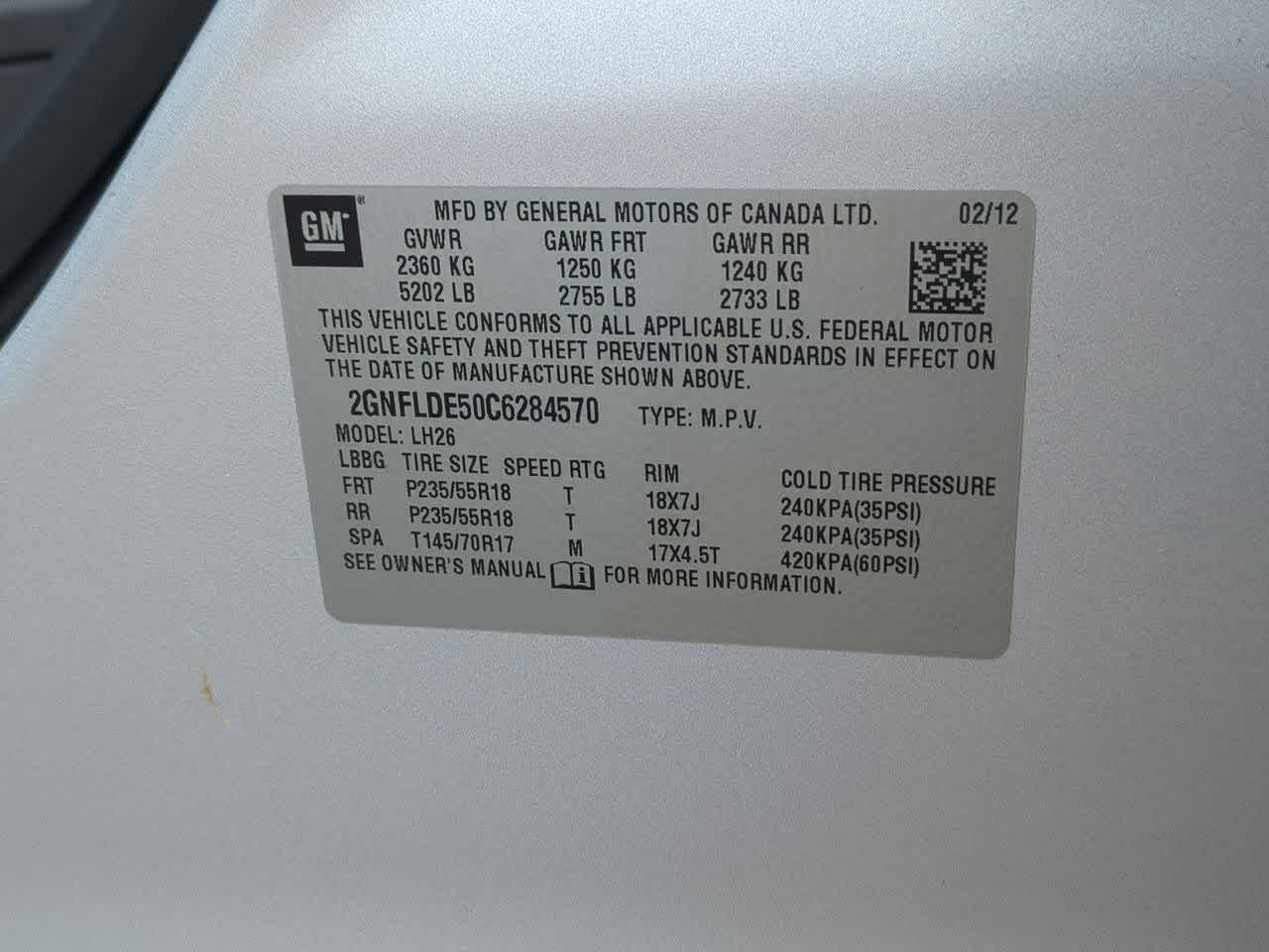 Thumbnail: 2012 Chevrolet Equinox - 34