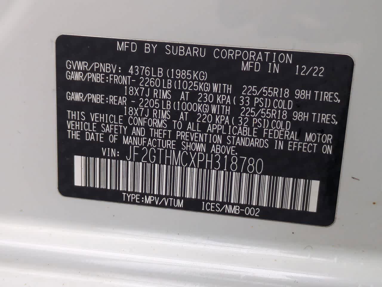 Thumbnail: 2023 Subaru Crosstrek - 33