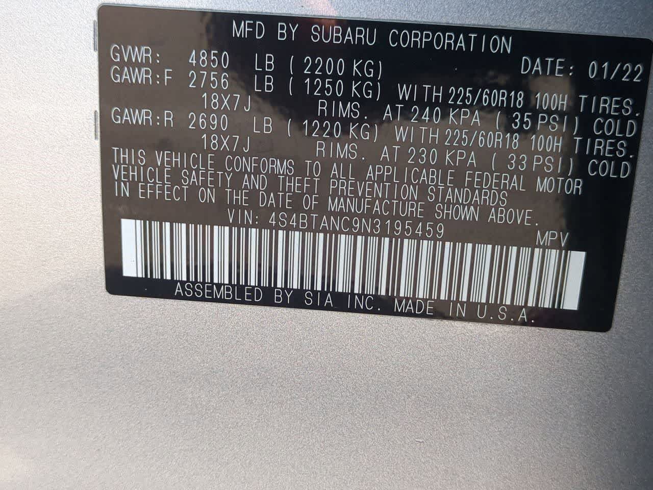 Thumbnail: 2022 Subaru Outback - 37