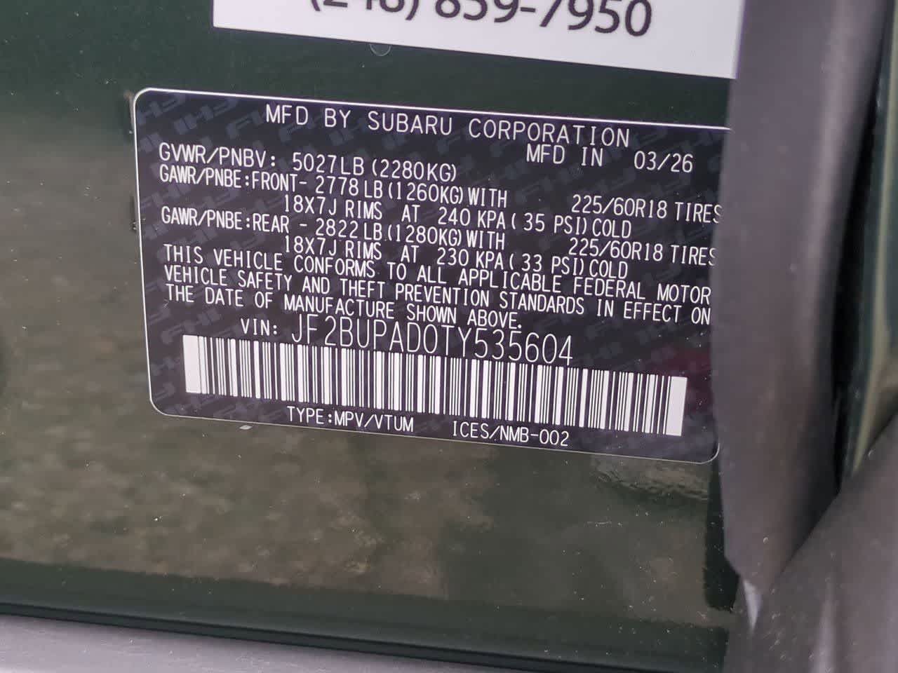 Thumbnail: 2026 Subaru Outback - 33