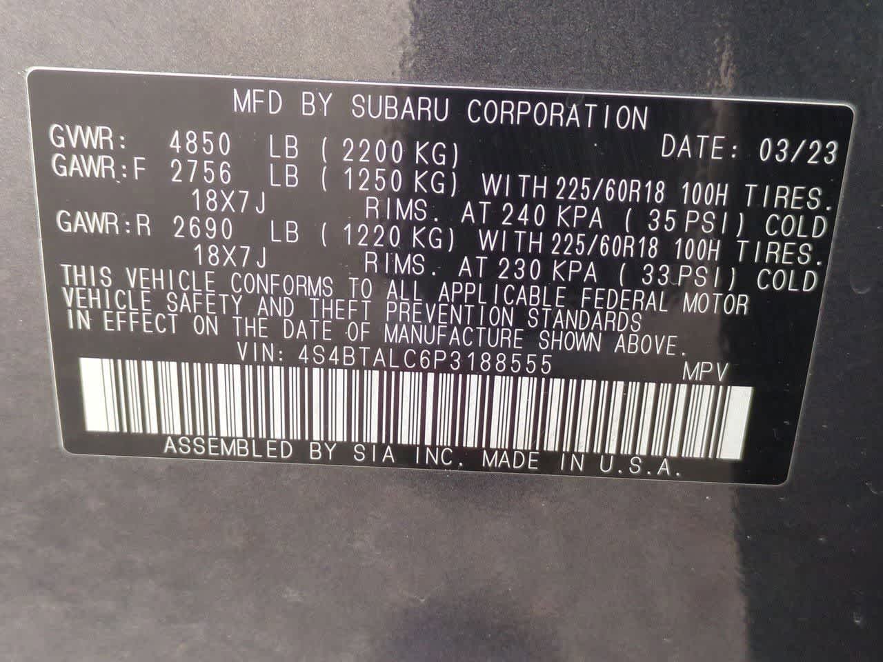 Thumbnail: 2023 Subaru Outback - 36