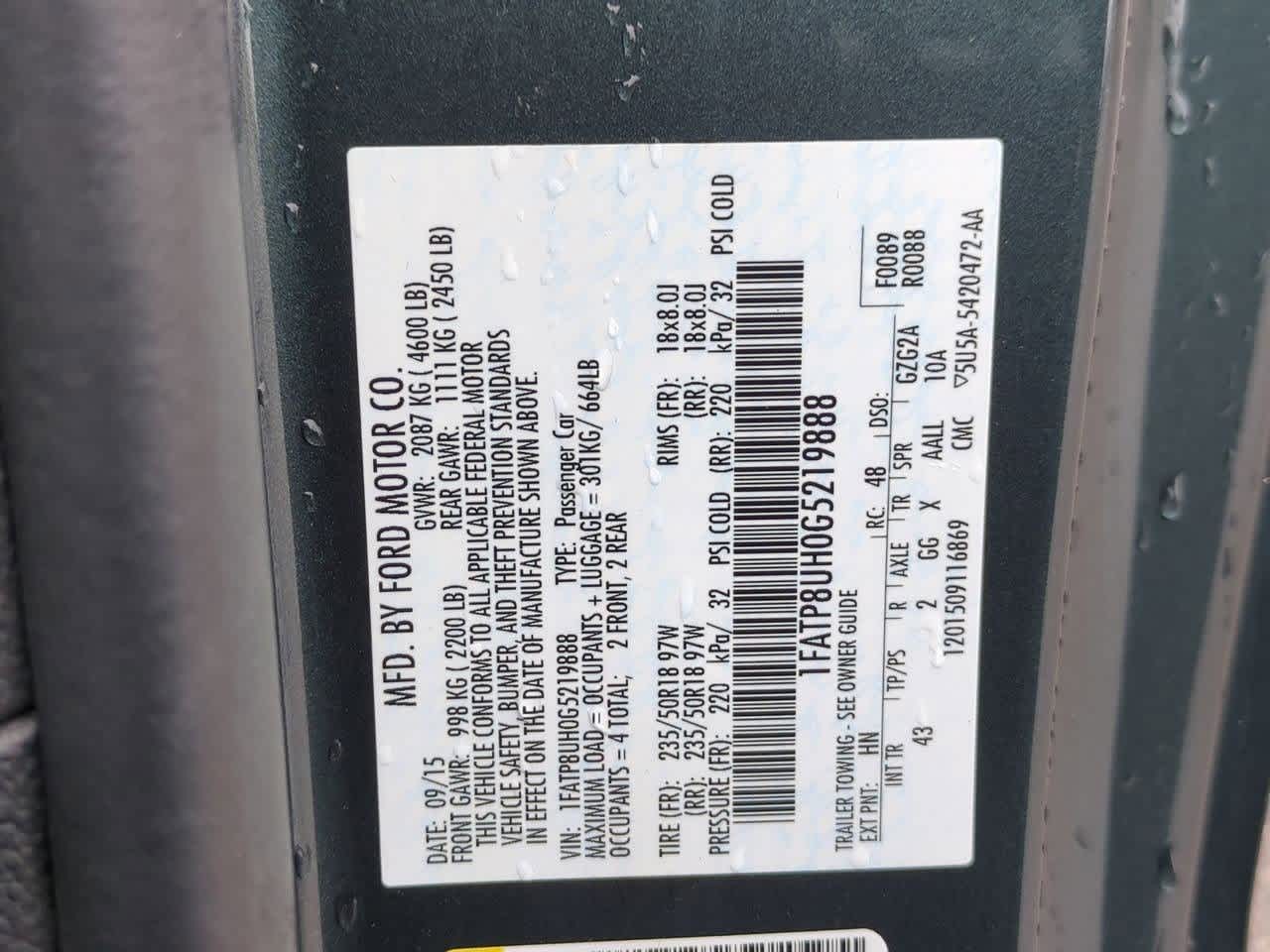 Thumbnail: 2016 Ford Mustang - 33