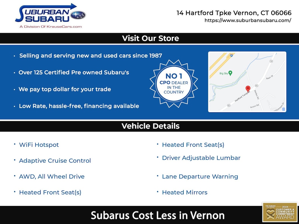 Certified 2025 Subaru Forester Premium SUV