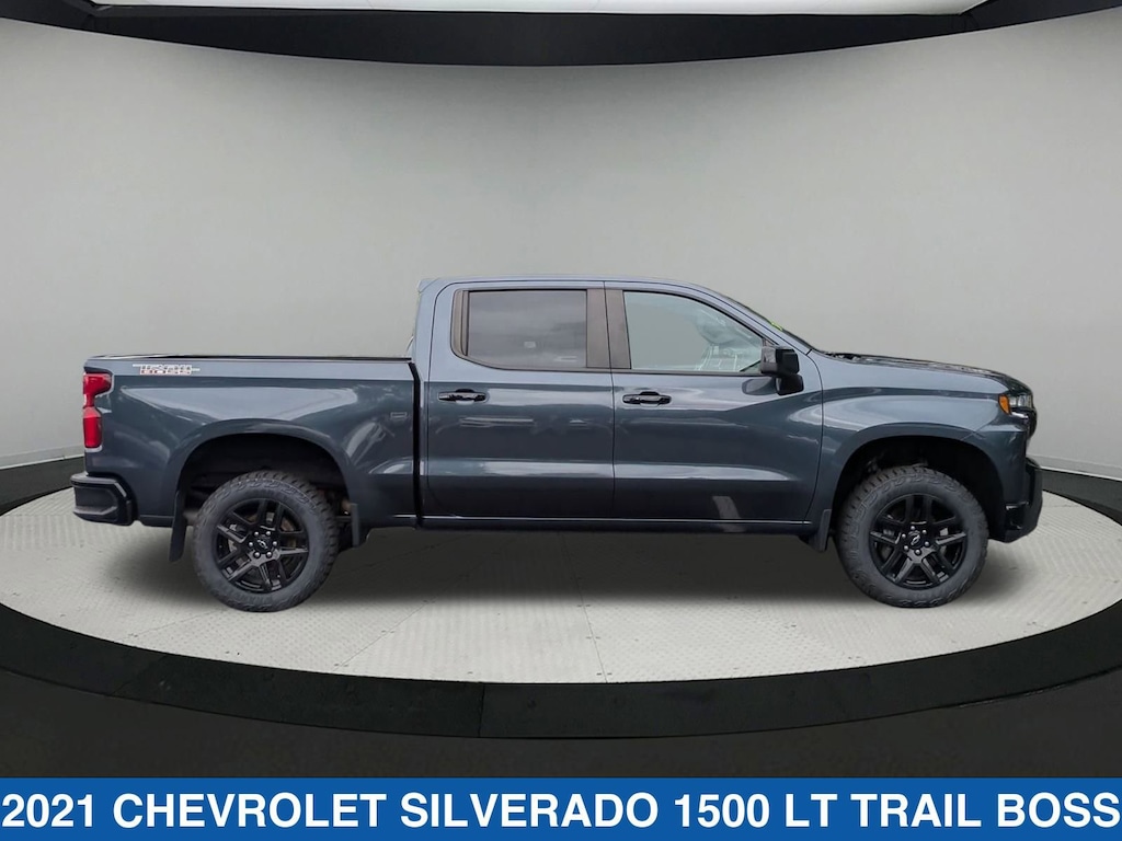 Used 2021 Chevrolet Silverado 1500 LT Trail Boss Truck Crew Cab