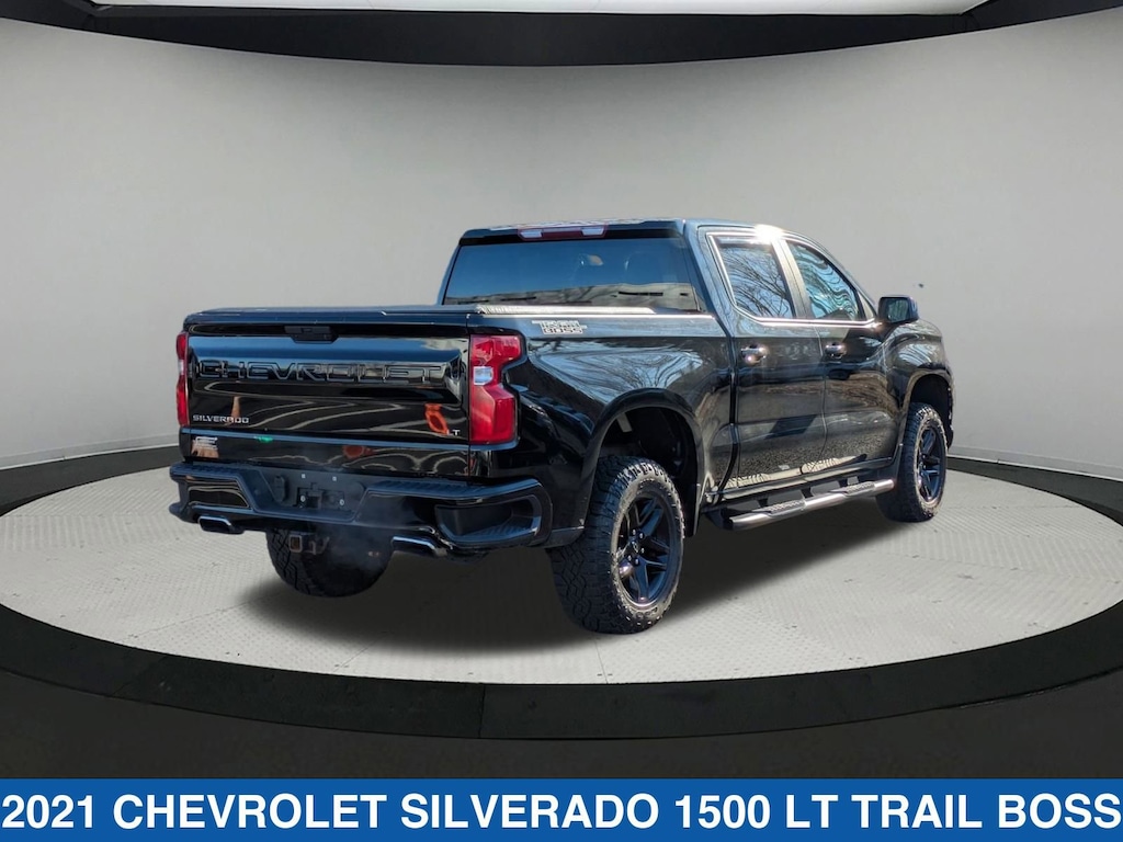 Used 2021 Chevrolet Silverado 1500 LT Trail Boss Truck Crew Cab