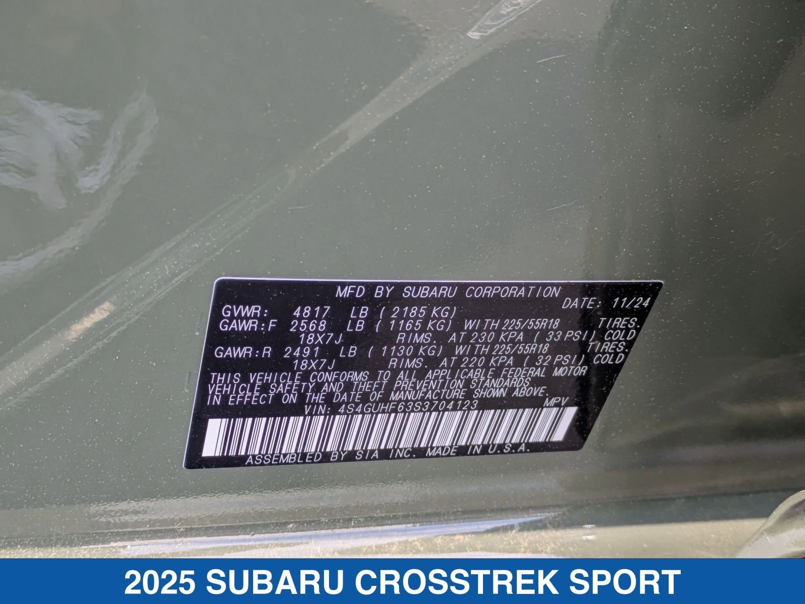 2025 Subaru Crosstrek Sport - Photo 29