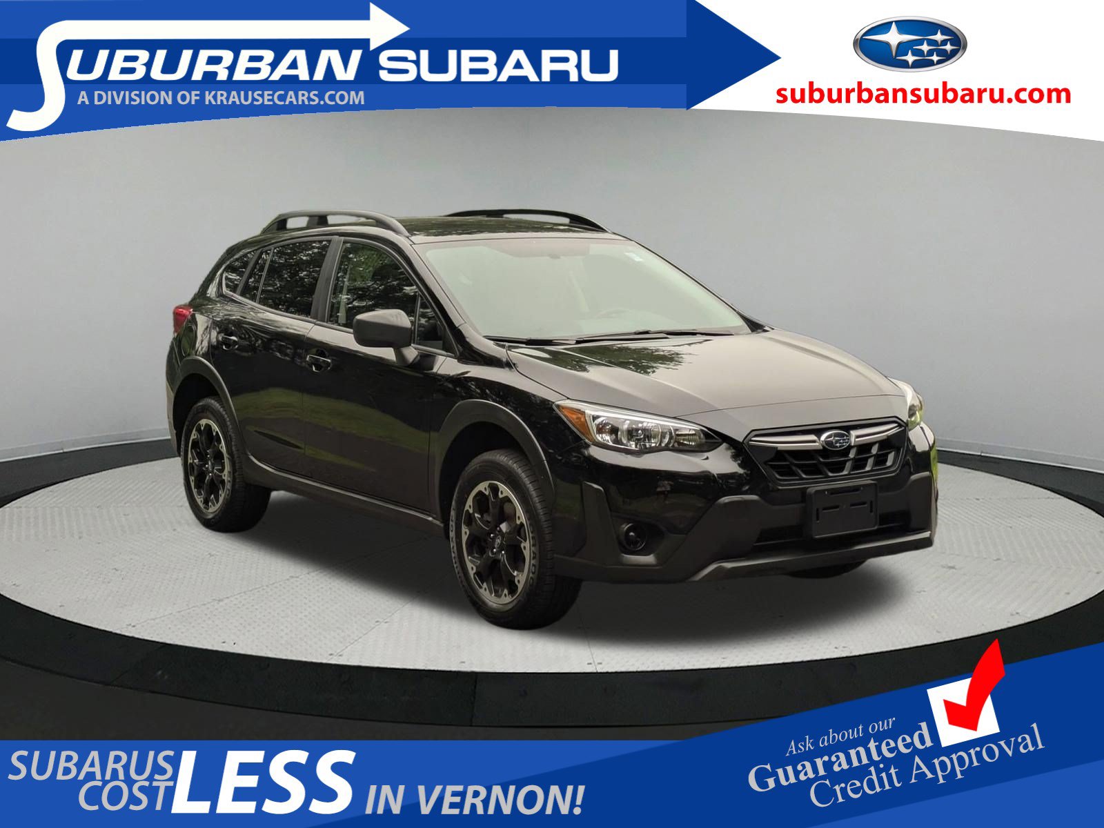 Crystal Black Silica 2023 Subaru Crosstrek SUV / Crossover All-Wheel Drive 6-Speed Manual
