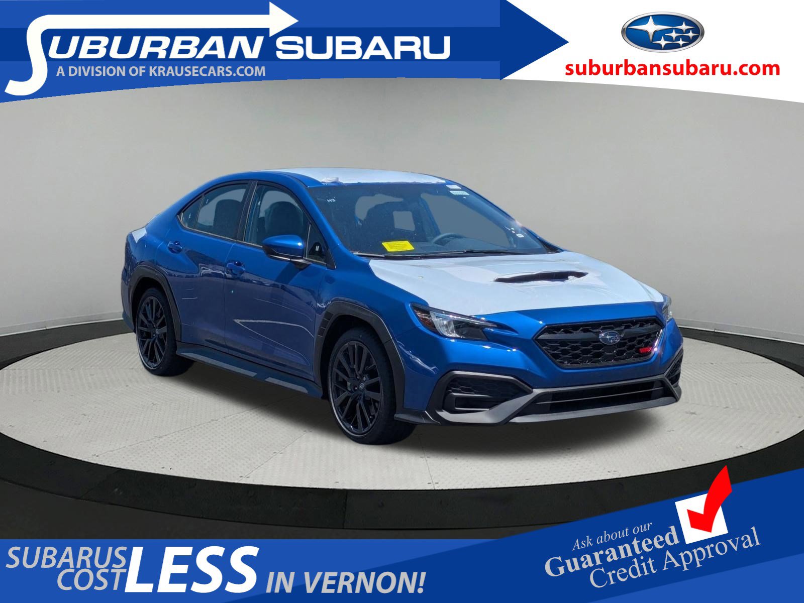WR Blue Pearl 2026 Subaru WRX Premium AWD Sedan All-Wheel Drive 6-Speed Manual