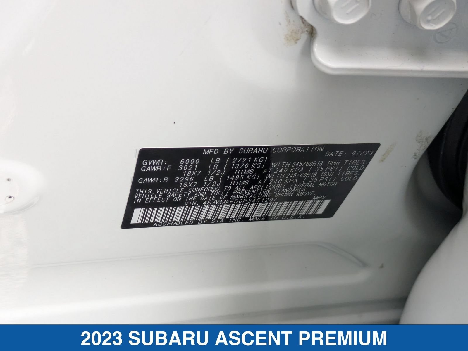 2023 Subaru Ascent Premium - Photo 39