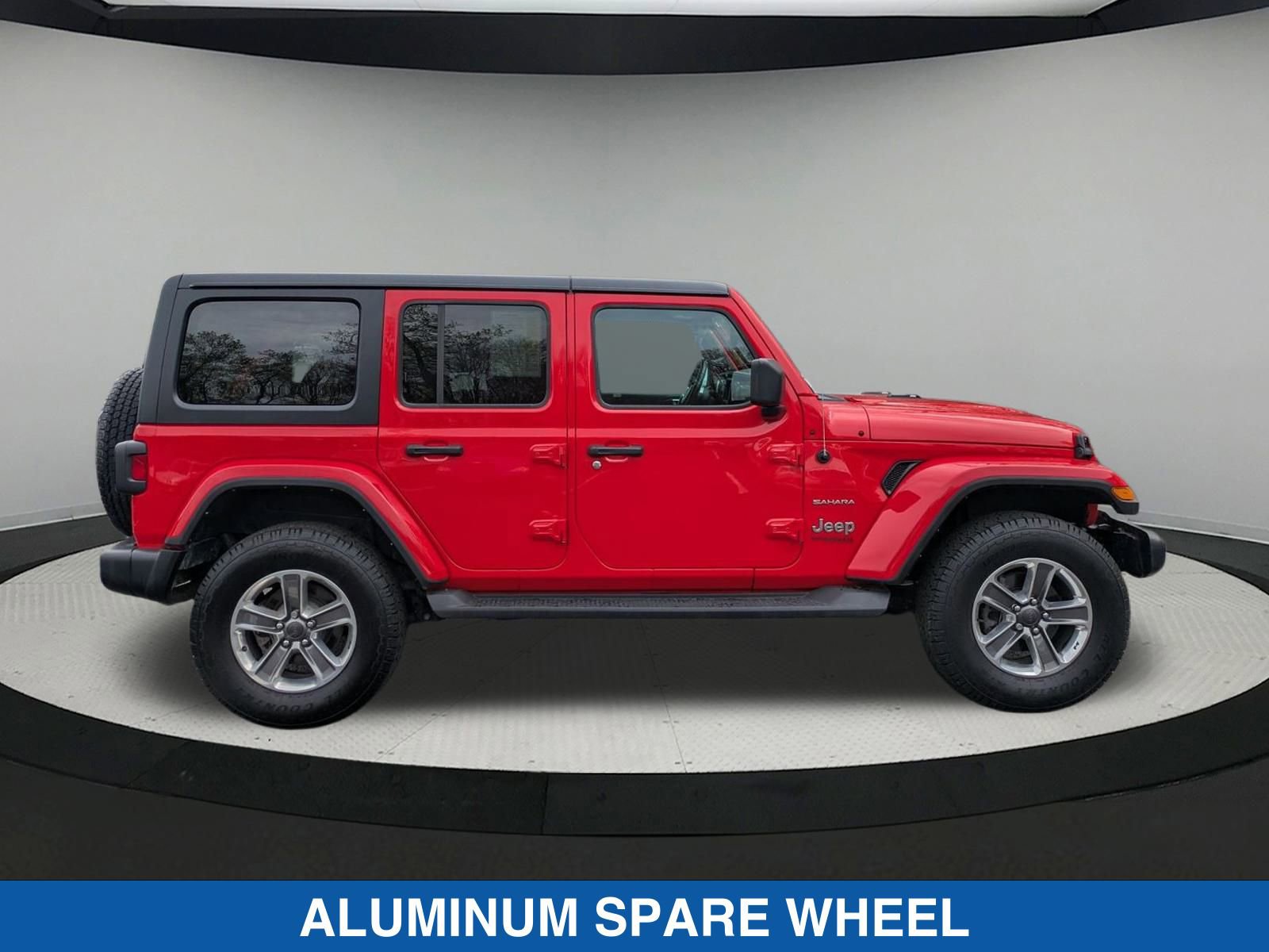 Used 2021 Jeep Wrangler Unlimited Sahara with VIN 1C4HJXEM3MW815641 for sale in Vernon, CT